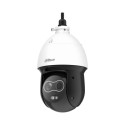 DOME PTZ IP BI-SPECTRUM 256X192 PERIMETRIQUE 7/8MM 4MP 35M LEDAUDIO IP66 POE+/12