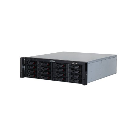 NVR IP 64 VOIES FHD/30IPS 384MB AI IVS 2HDMI/VGA/USB/2RJ45 16HDD RAID1/5/6/10 3U