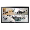 55\'\' 4K UHD LED CHASSIS METAL/DALLE VERRE VGA HDMI DP RJ45 450CD MATRICE 2X2 24/