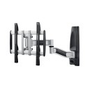 SUPPORT MURAL ORIENTABLE 3AXES 32-65\'\' VESA400 35KG G/D -/+90° INCL.+/-15° ALU