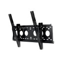 SUPPORT MURAL INCLINABLE -15° 42-86\'\' VESA MAX 725x450 MAX 80KG ACIER NOIR