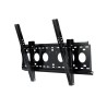 SUPPORT MURAL INCLINABLE -15° 42-86'' VESA MAX 725x450 MAX 80KG ACIER NOIR
