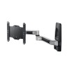 SUPPORT MURAL ORIENTABLE 3AXES 15-27'' VESA 100/200 25KG G/D -/+90° INCL.+/-15°
