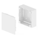 BTECONNEX 110X110 BLANC NEIGE PVC 110X110X45