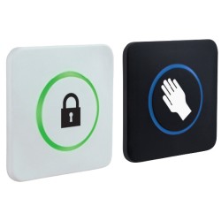 Interrupteur sans contact couleur blanc avec retour visuel