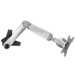 SUPPORT BUREAU A PINCES BRAS 3 AXES 15-27'' VESA100 MAX 10KG 360° INCL.-20°/+90°