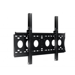 SUPPORT MURAL INCLINABLE -15° 42-86'' VESA MAX 725x450 MAX 80KG ACIER NOIR