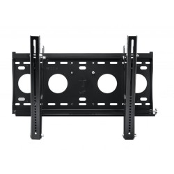 SUPPORT MURAL INCLINABLE -15° 32-55'' VESA MAX 440x330 MAX 80KG ACIER NOIR