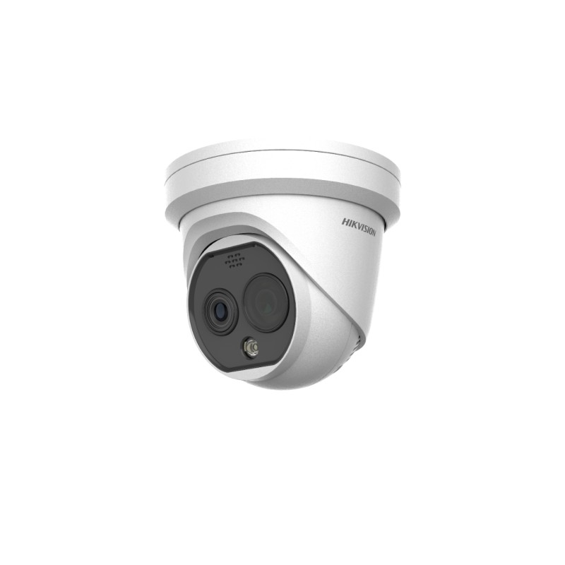 TURRET IP BI-SPECTRUM 256X192 MESURE T° 2MM 90°/4MP I/O IP66 12DC/24VC/POE