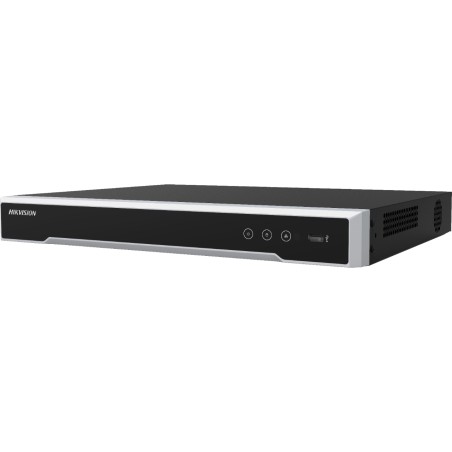 ENREGISTREUR NVR 8 VOIES 8MP 128MBPS 1U 2HDD H265+