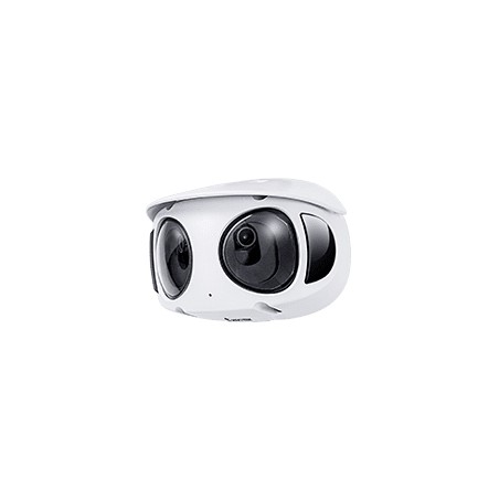 VALUE DUAL VANDAL DOME 2X4MP30 180° PANORAMIC H265 2.8MM IR20M POE MIC IP66/IK10