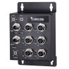 SWITCH INDUSTRIEL POE EN50155 4X M12 POE 10/100M + 2XFE M12 10/100M 30W 24~56VDC