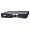SWITCH POE NON MANAGEABLE 8XFE POE + 2XGB COMBO SWITCH