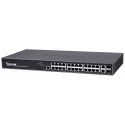 SWITCH MANAGEABLE POE 24 POE+2 SFP+1 RJ45 CONSOLE VIVOCAM LAYER 2 BUDGET 370W