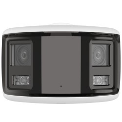 BULLET IP 2x4MP F4MM PANORAMIC LIVE-GUARD LED40M 130DB MIC/ALARM IP67 12V/POE