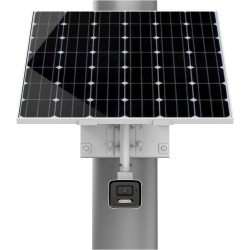 KIT SOLAIRE 4GLTE BULLET IP 4MP F2.8MM IR30M 130DB ALARM SD 64GB BATTERIE INCLUE