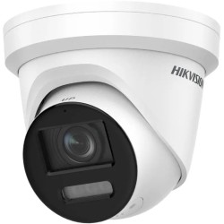 TURRET IP 8MP F2.8MM COLORVU LIVE-GUARD LED30M 130DB MIC/ALARM IP67 12V/POE