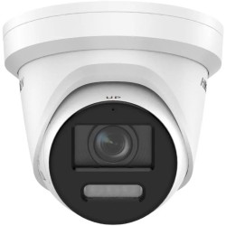TURRET IP 8MP F2.8MM COLORVU LIVE-GUARD LED30M 130DB MIC/ALARM IP67 12V/POE