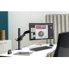 Support bureau inclin et orient, Double bras flexib 1 moniteur, Gamme NEXIA FLEX