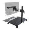 SUPPORT BUREAU 1 BRAS POUR MONITEUR - GAMME NEXTIA MS-1