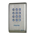 DIGICODE ECLAIRE BLEU 100 CODES 2 RELAIS 12/24V INOX