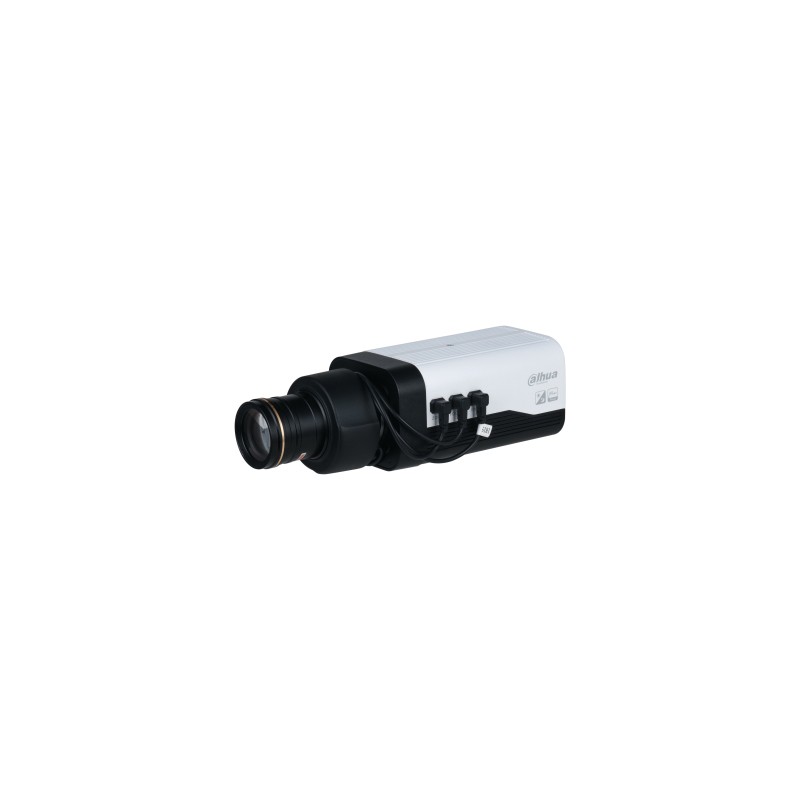 CAMERA BOX IP 4MP AI WIZMIND P-IRIS ANPR WDR 140DB ALARM EPOE/12V/24V