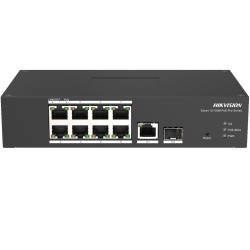 SWITCH INDUSTRIEL ADMINISTRABLE L2 8XPOE 10/100M + 1XRJ45/SFP UPLINK 110W IP40