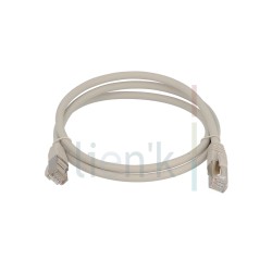 CORDON CAT6 F/UTP GRIS 0.25M (250MHZ) LSZH