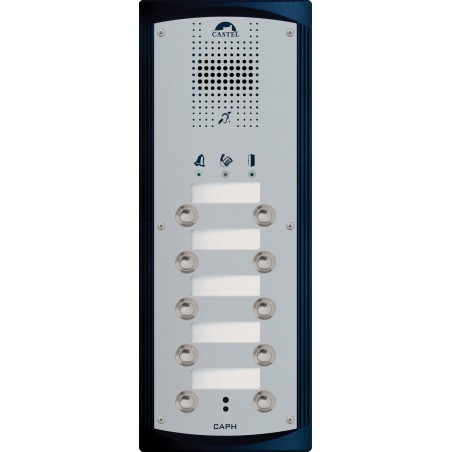 PORTIER AUDIO 10 BOUTONS D'APPEL CONFORME LOI HANDICAP