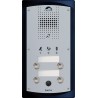 PLATINE AUDIO AVEC 4 BOUTONS D'APPEL AVEC CARTE SUPPRESSION