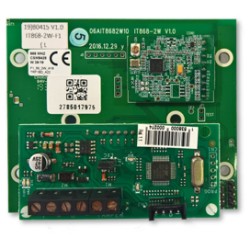 Carte d'extension radio 868Mhz sur bus pour 28 DET, 4 sirènes, 8 TC