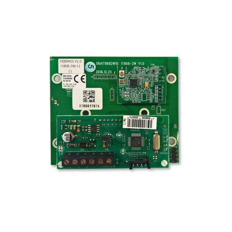 Carte d'extension radio 868Mhz sur bus pour 28 DET, 4 sirènes, 8 TC