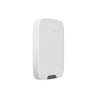 CLAVIER LED + LECTEUR DE BADGES RADIO BIDIRECTIONNEL BLANC