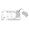 Carte d'extension Zigbee pour MP3000. Gère max 40 dispositifs dont 6 fonct Vidéo