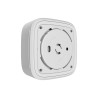 DETECTEUR QUALITE AIR (TEMPERATURE/HUMIDITE/CO2) RADIO BLANC