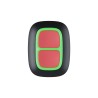 TELECOMMANDE PANIQUE 2 BOUTONS NOIRE (SUPPORT NON INCLUS)