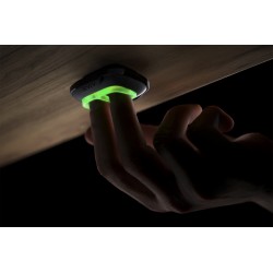 TELECOMMANDE PANIQUE 2 BOUTONS NOIRE (SUPPORT NON INCLUS)