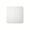 INTERRUPTEUR 2 BOUTONS BLANC