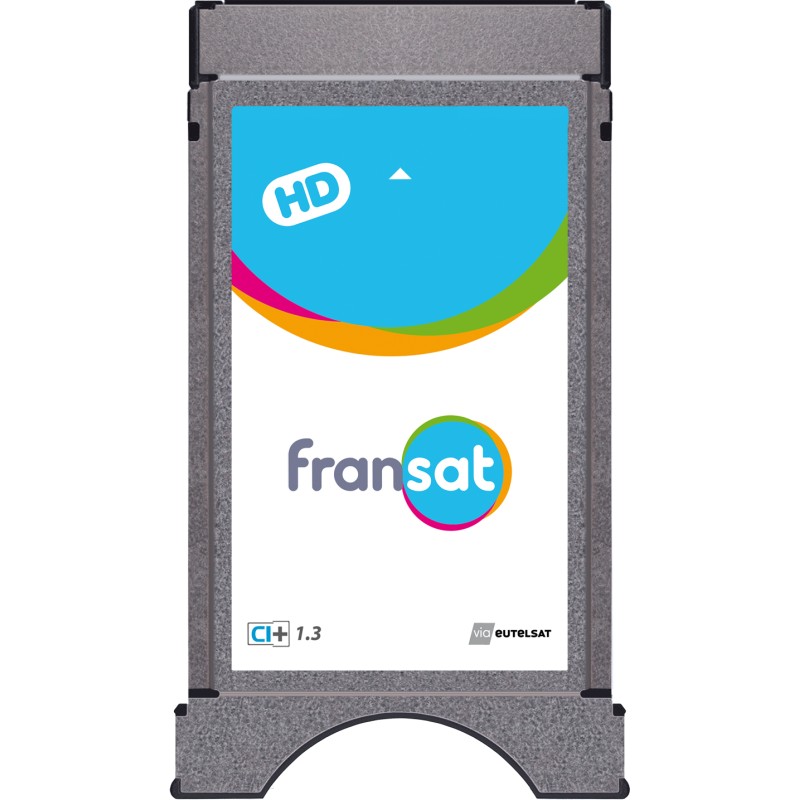 Interface PCMCIA + Carte Fransat pour intégration dans télé labélisée Fransat