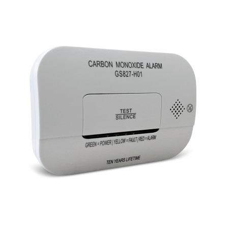 Détecteur monoxyde de carbonne radio, alarme sonore (85 dB)