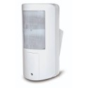 DETECTEUR EXTERIEUR DOUBLE TECHOLOGIE RADIO 15 METRES