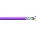 CABLE CAT6A F/FTP LSZH 1X4P VIOLET TOURET 500M