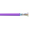 CABLE CAT6A F/FTP LSZH 1X4P VIOLET TOURET 500M
