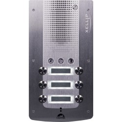 PORTIER AUDIO FULL IP/SIP 6 BP CONFORME LOI HANDICAP POE