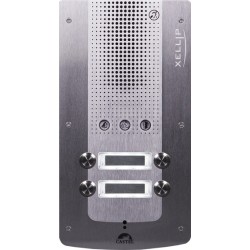 PORTIER AUDIO FULL IP/SIP 4 BP CONFORME LOI HANDICAP POE