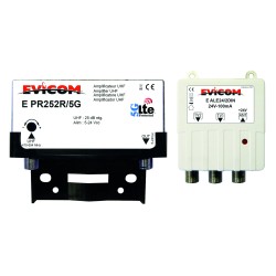 KIT PREAMPLI UHF + ALIM -...