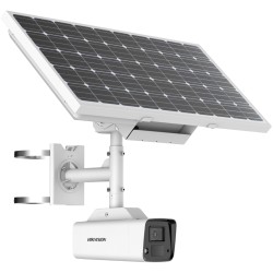 KIT SOLAIRE 4G PANNEAU BULLET IP 4G 4MP 4MM IR30M MIC IP67 12V BATTERIE INCLUE