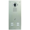 PLATINE VIDÉO ENCASTRÉE 4 BP IP/SIP INOX BOUCLE MAGNÉTIQUE