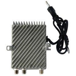 AMPLI PIED DE COLONNE 1 ENTREE – GAIN 42dB – NS 117dBV