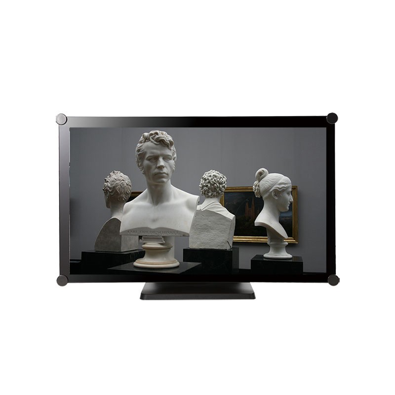 22'' TACTILE PCAP FHD LED VGA HDMI DP 250CD 5MS DALLE VERRE IP65 SUP. ERGO 24/7